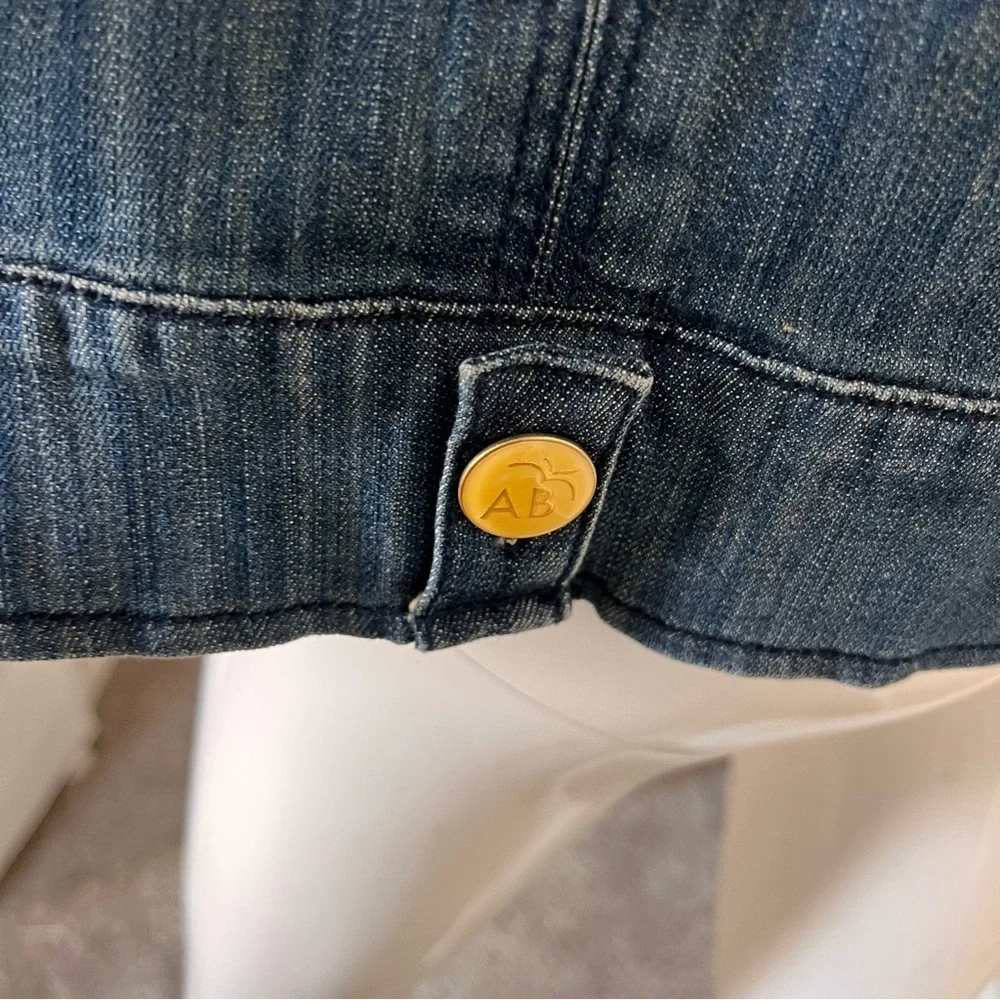 Vintage Apple Bottoms Denim Jacket with Yellow Signature Buttons - Picture 12 of 15